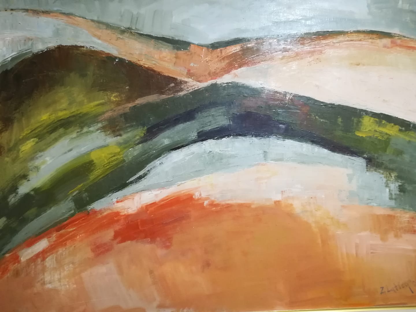 Oil painting by Zlatica